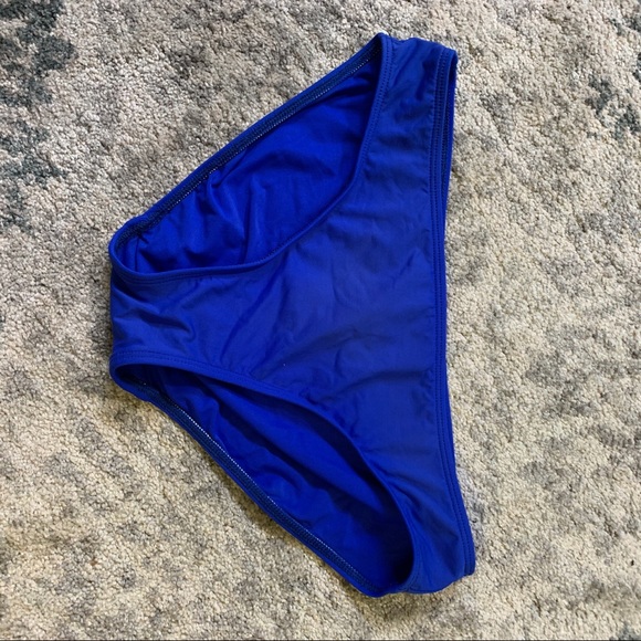 Ralph Lauren two piece tankini swim suit blue - Picture 2 of 6